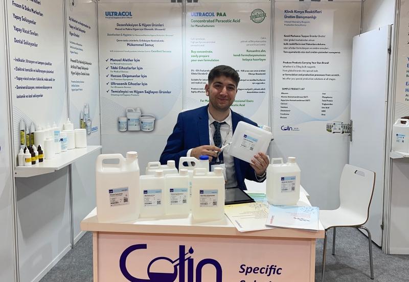 Colin Kimya Expomed Eurasia 2025 Fuarında Yerini Aldı